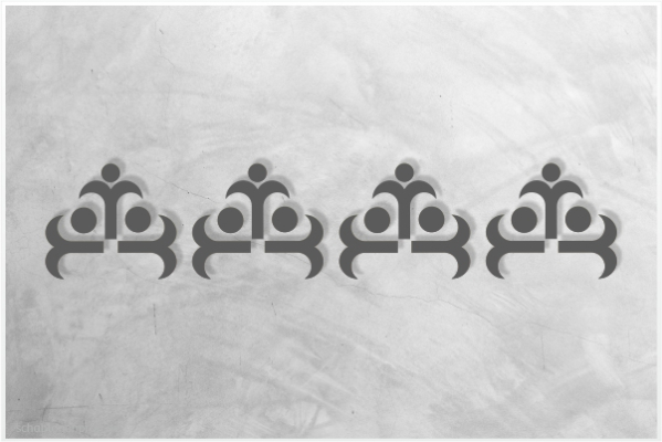 Preview: Classic-Bordüre-C0162_by-SchablonenProfi