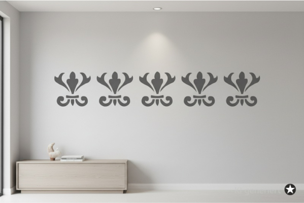 Preview: Classic Bordüren Schablone C0163