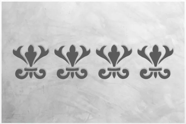 Classic-Bordüre-C0163_by-SchablonenProfi