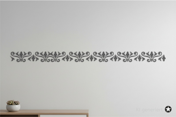 Preview: Classic Bordüren Schablone C0164