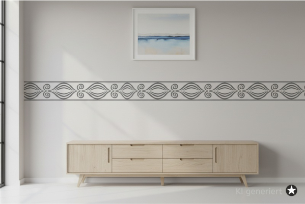 Preview: Classic Bordüren Schablone C0166