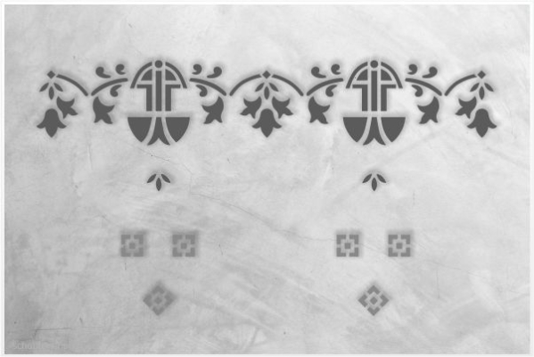 Preview: Decoart Bordüren Schablone D0102