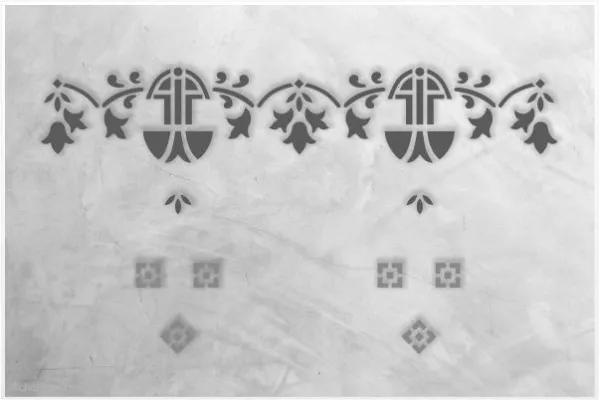 Decoart Bordüren Schablone D0102