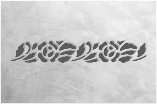 Deco-Art-Bordueren Schablone_D0166_by-SchablonenProfi