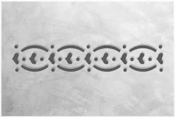 Deco-Art-Bordueren Schablone_D0167_by-SchablonenProfi