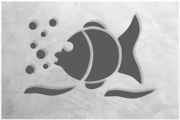Einzelmotiv-Schablone-Fisch_917_SchablonenProfi