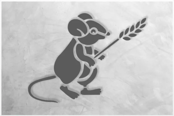 Einzelmotiv-Schablone-Korn-Maus_944_SchablonenProfi