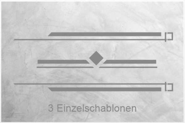 Preview: Fenstergewand-Schablone2_GE019_by-SchablonenProfi