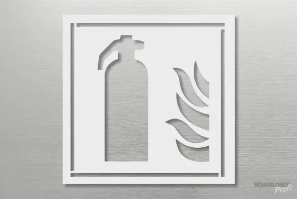 Feuerlöscher-Schablone-Rettungszeichen-1172-Schablonenprofi