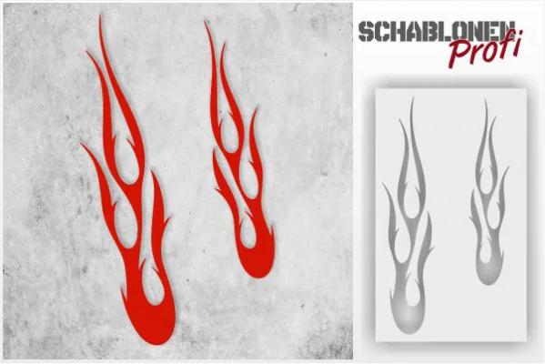 Flammen-Schablone-19_by-SchablonenProfi