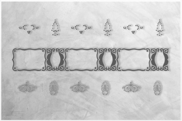 Preview: Historie_Schablone_Bordüre2_327_by-SchablonenProfi