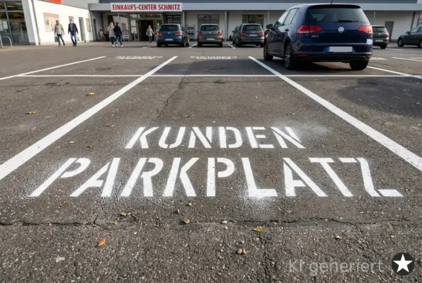 Preview: KUNDEN-PARKPLATZ-Parkplatzschablone_206_beispielbild-schablonenprofi