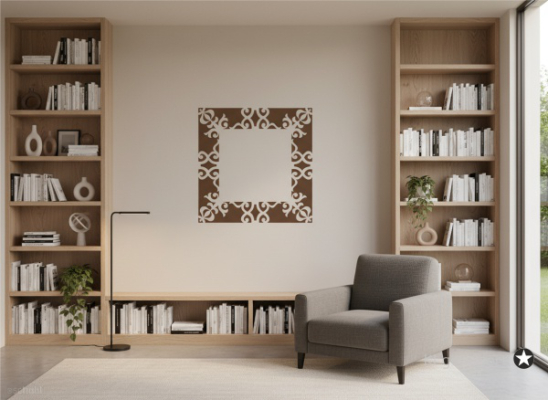 Preview: Ornamente Schablone O010