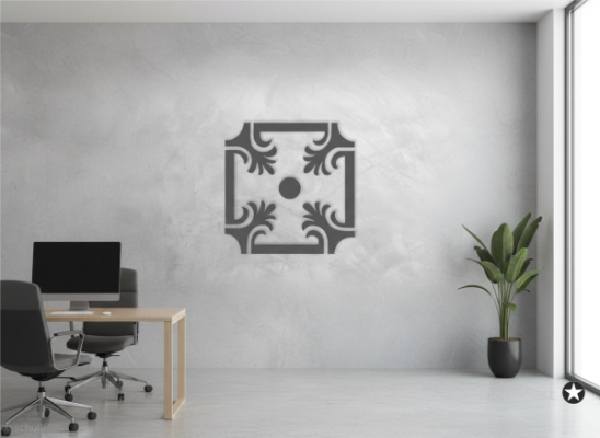 Preview: Ornamente Schablone O012