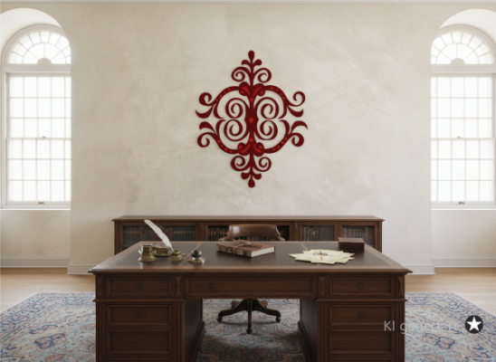 Preview: Ornamente Schablone O014