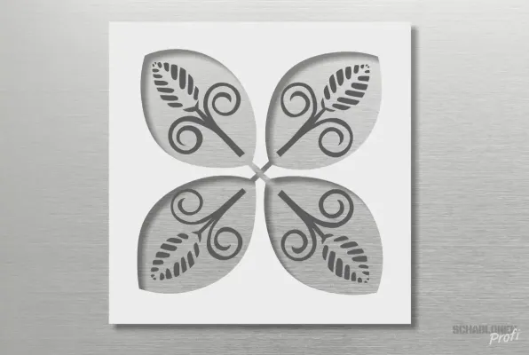 Preview: Ornament-Design-Schablone-J-O017-Schablonenprofi