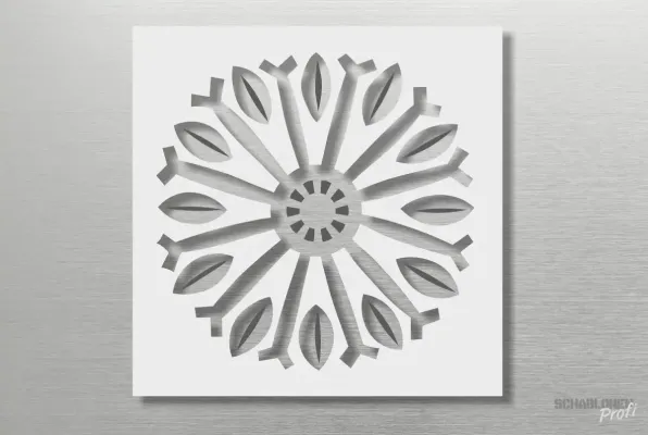 Preview: Ornament-Design-Schablone-J-O025-Schablonenprofi