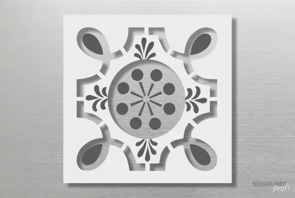 Preview: Ornament-Design-Schablone-J-O032-Schablonenprofi