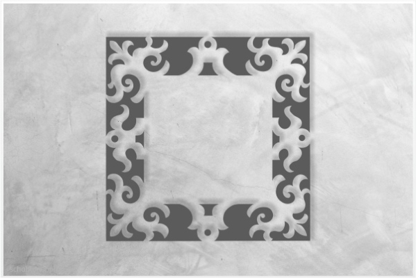 Preview: Ornament-Schablone-J-O005-vom-Schablonenprofi