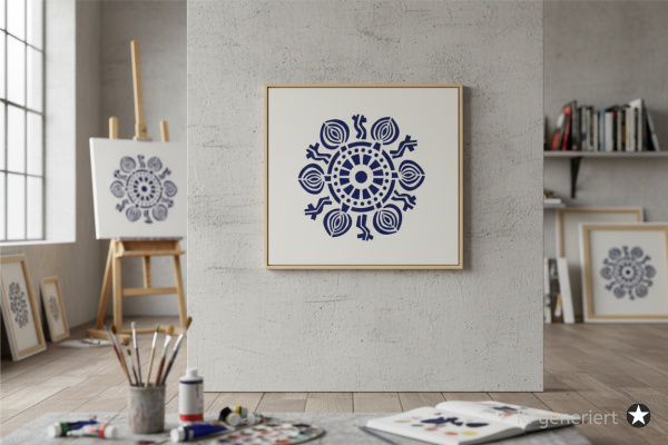 Preview: Ornamente Schablone O016