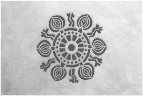 Preview: Ornament-Schablone-J-O016-vom-Schablonenprofi