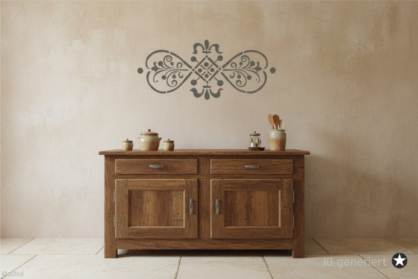 Preview: Ornamente Schablone O022