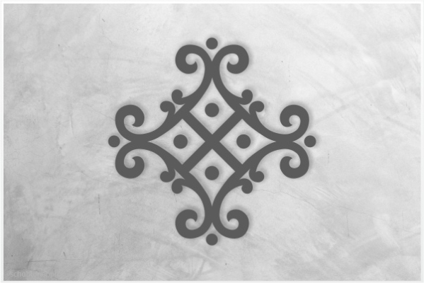 Preview: Ornament-Schablone-J-O031-vom-Schablonenprofi