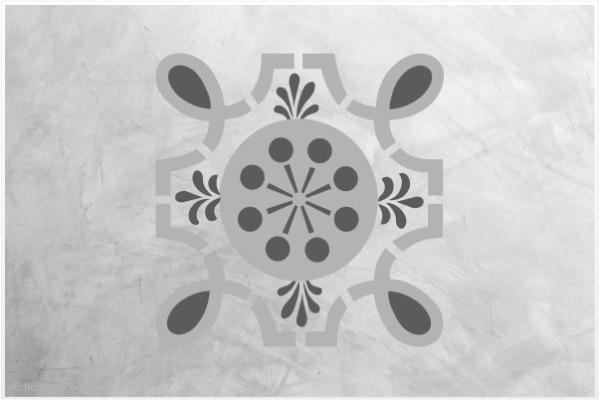 Preview: Ornament-Schablone-J-O032-vom-Schablonenprofi