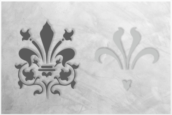 Preview: Ornamente-Bordüre-Schablone-O650-2_by-SchablonenProfi