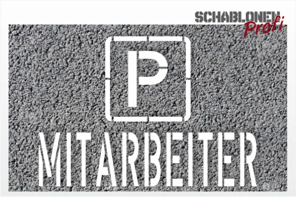 P-MITARBEITER_Parkplatzschablone_222_by-SchablonenProfi