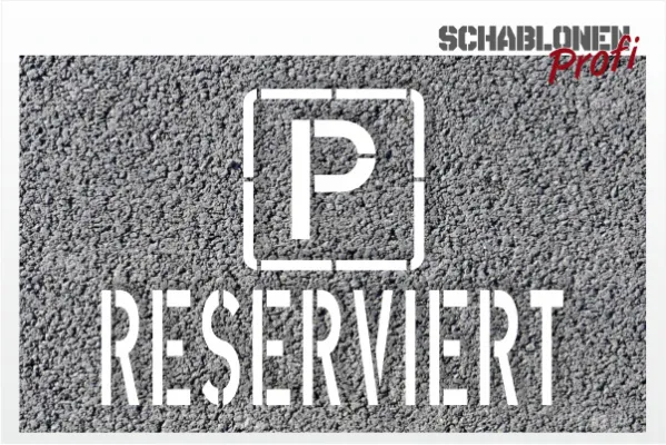P-RESERVIERT_Parkplatzschablone_219_by-Schablonenprofi
