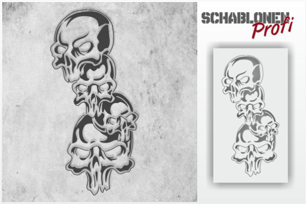 RS-Skull-Schablone-1310 vom SchablonenProfi