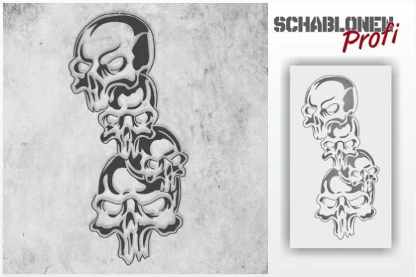 RS-Skull-Schablone-1310 vom SchablonenProfi