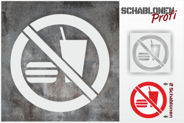 Schablone-Essen-und-Trinken-Verboten_1157-SchablonenProfi