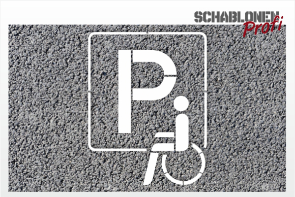 Schablone-Rollstuhlfahrer-Parkplatz_235_SchablonenProfi