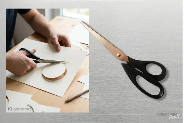 Profi Schere mit Kunststoffgriff