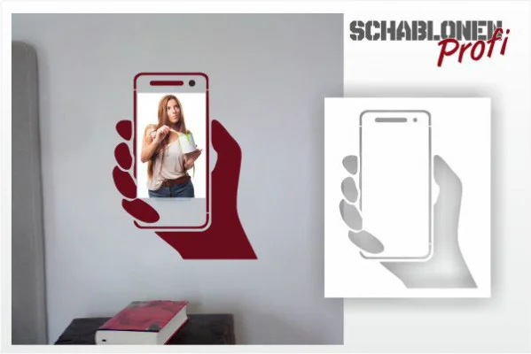 Smartphone_Bilderrahmen_Hand_Schablone_1324_by-SchablonenProfi