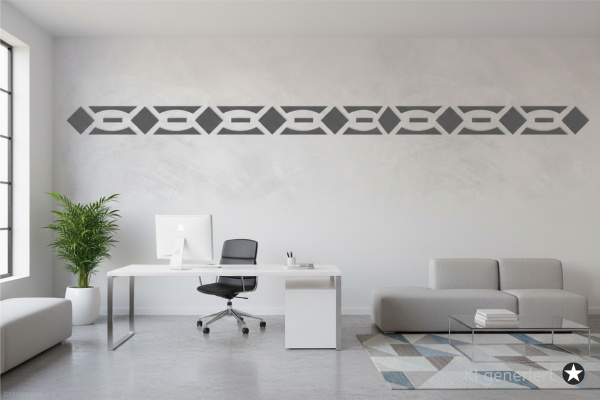 Preview: Standard-Schablone_Bordüre_282_by-SchablonenProfi