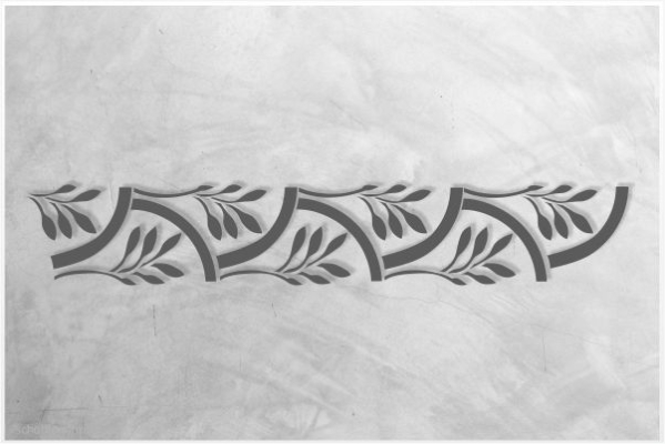 Preview: Standardschablone Bordüre 178