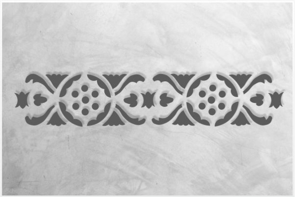 Preview: Standardschablone Bordüre 220