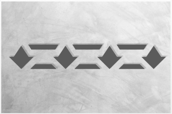 Preview: Standardschablone Bordüre 239