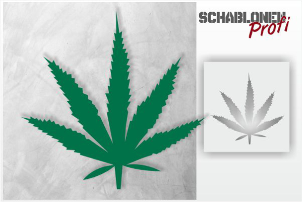 Tattoo-Schablone-Marihuana_TA47_by-SchablonenProfi