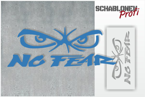 Tattoo-Schablone-No-Fear-klein_TA13_by-SchablonenProfi