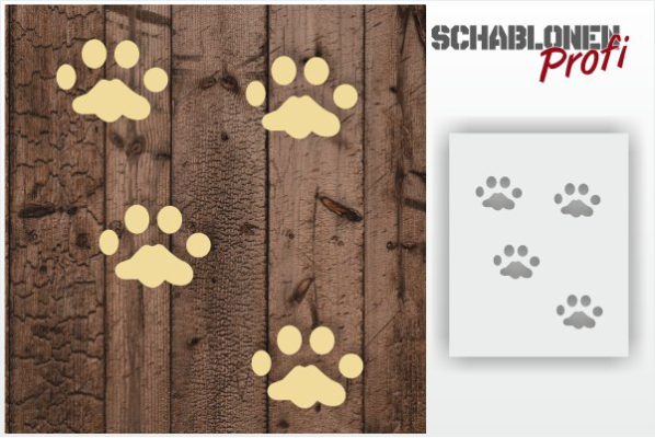 Tattoo-Schablone-Pfötchen_TA04_by-SchablonenProfi