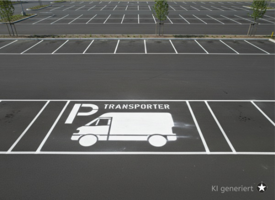 Preview: Transporter-Parkplatz-Schablone-2-242_by-Schablonenprofi