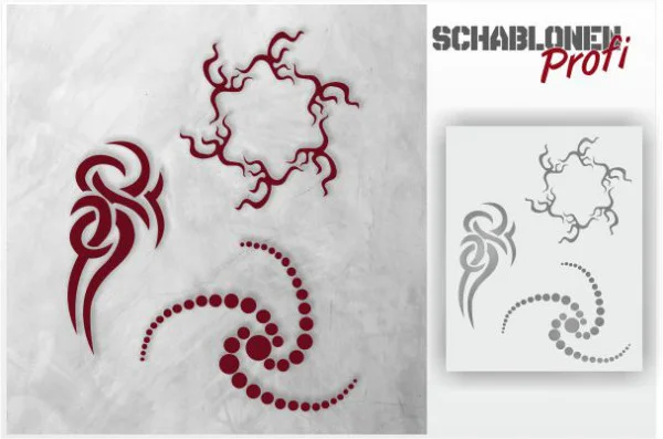 Tribal-Schablonen-Set_1374-SchablonenProfi
