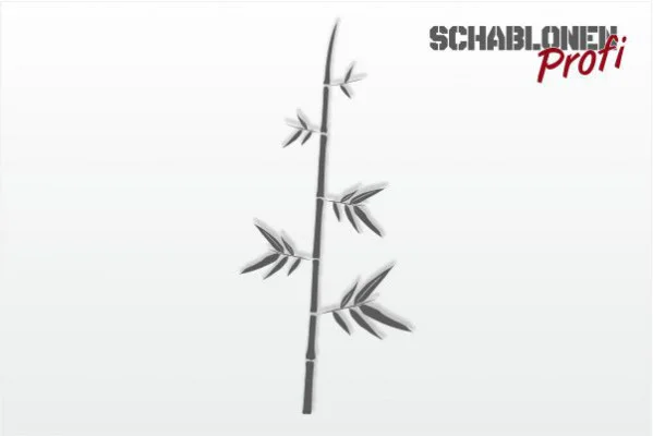 Wandschablone-Bambus-W2044_by-SchablonenProfi