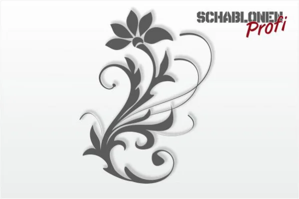 Wandschablone-Blumenornament-Karin-W2170_by-SchablonenProfi