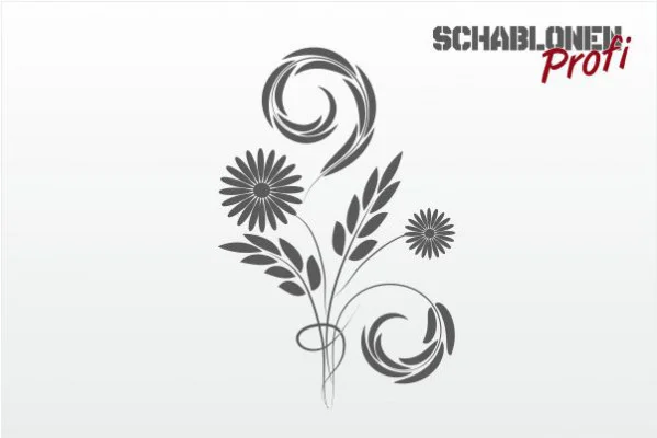 Wandschablone-Deluxe-Blume-W0066.2-by-SchablonenProfi