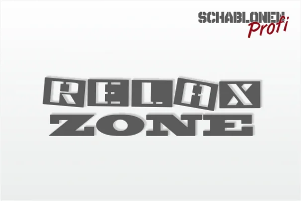 Wandschablone-RELAX-ZONE_W2126_by-SchablonenProfi